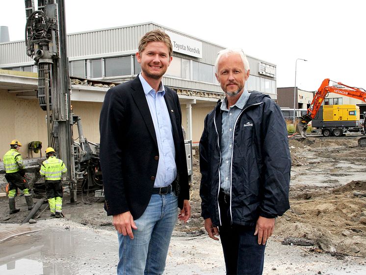 Nordvik bygger nytt forhandleranlegg med salg og verksted for Lexus i Bodø