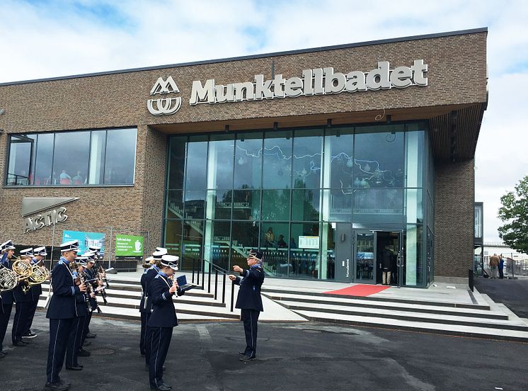 Munktellbadet i Eskilstuna exteriör