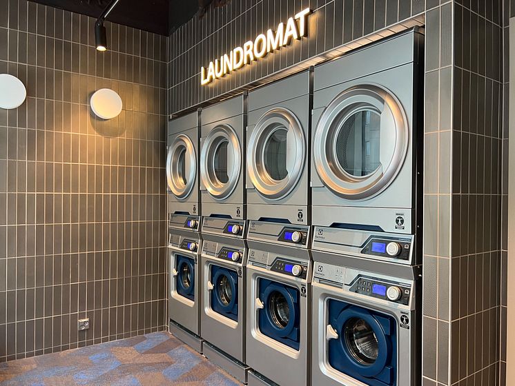 Laundromat at Citybox Helsinki