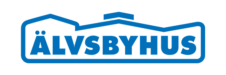 Alvsbyhus logo blue
