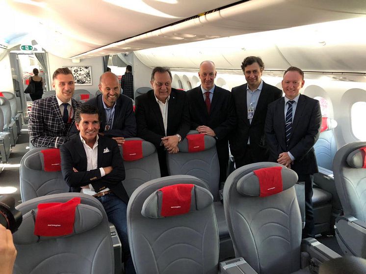 Norwegian har för första gången landat i Argentina