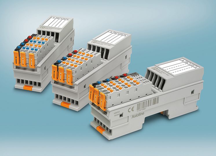 Kompakte I/O-moduler til automatikkskapet