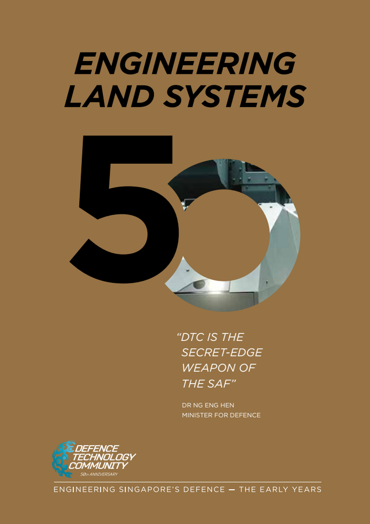Defence Technology Community's 50th Anniversary Commemorative Book - Engineering Land Systems