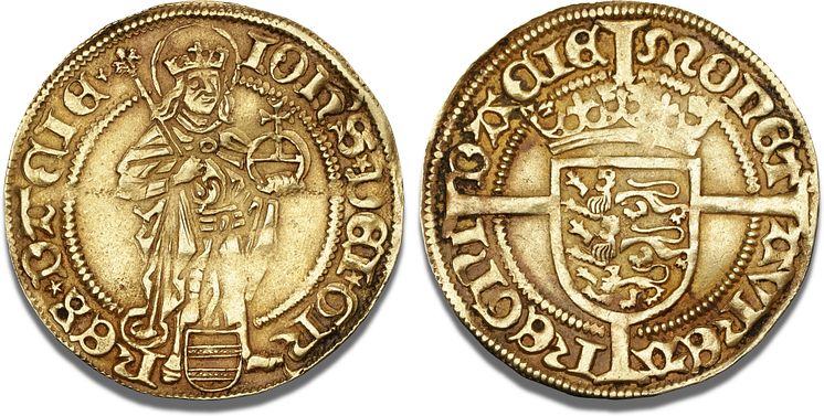 Rhinsk Gylden u. år, (ca. 1496-1497). Vurdering- 200.000 DKK