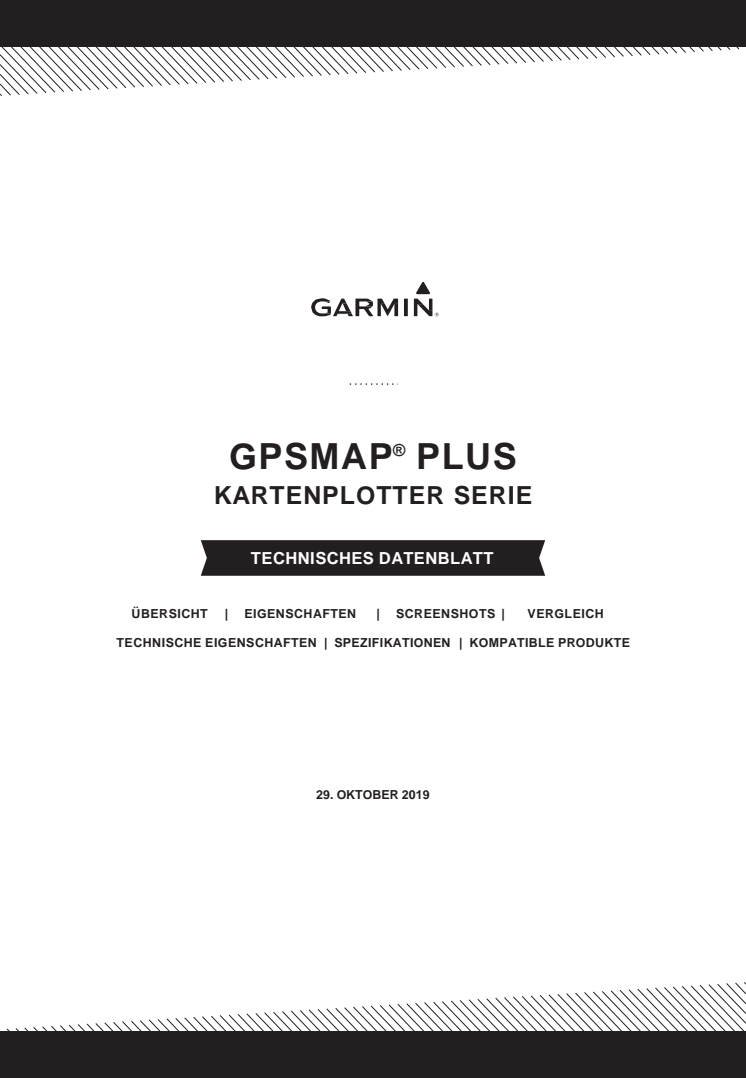 Datenblatt Garmin GPSMAP Plus