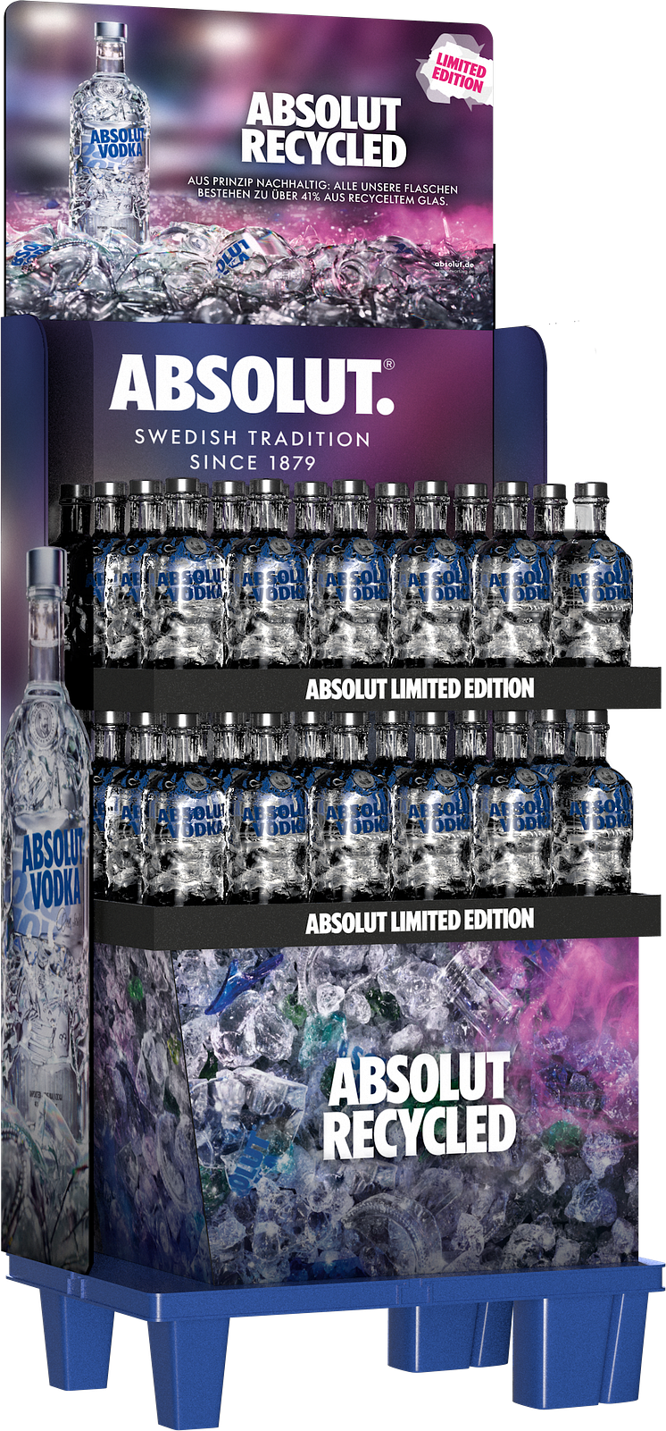 Absolut Recycled Display