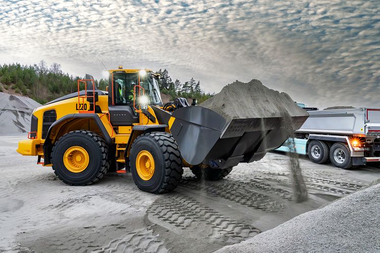 Volvo L220 hjullastare