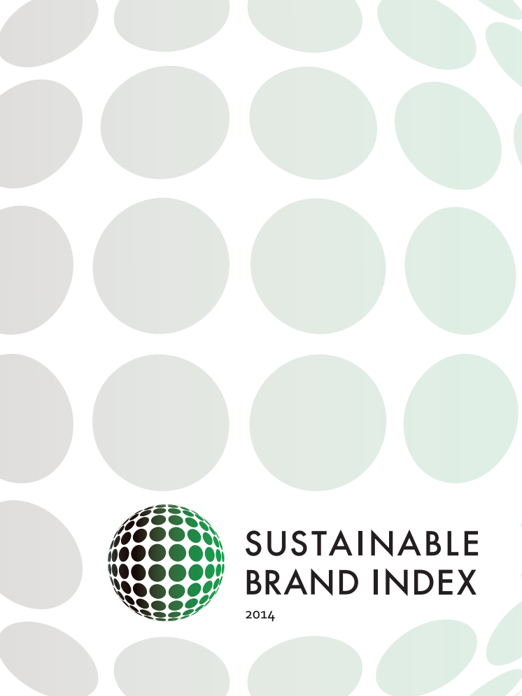 Sustainable Brand Index 2014- Official report