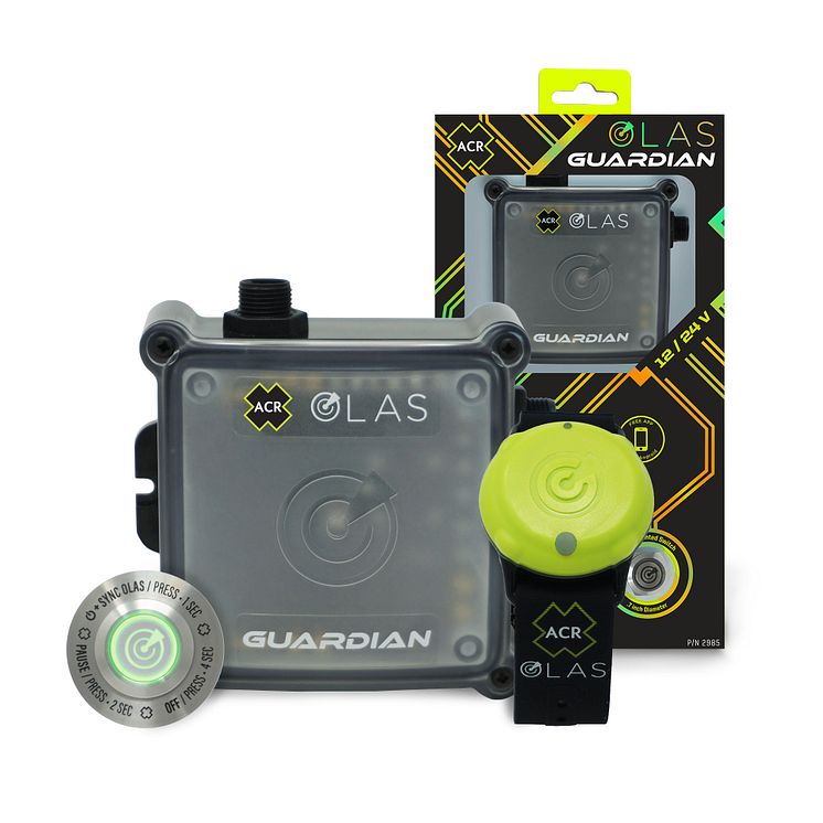 Hi-res image - ACR Electronics - The ACR OLAS Guardian offers compliance to the USCG engine cut-off switch law which comes into effect on April 1