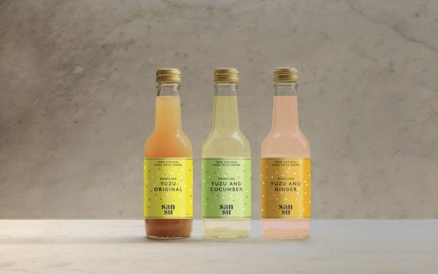 Kolsyrad yuzu till maten eller Gin & Yuzu