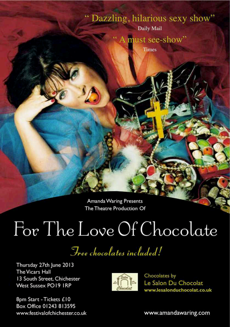Celebrate the 'Power of Chocolate' this June with Amanda Waring