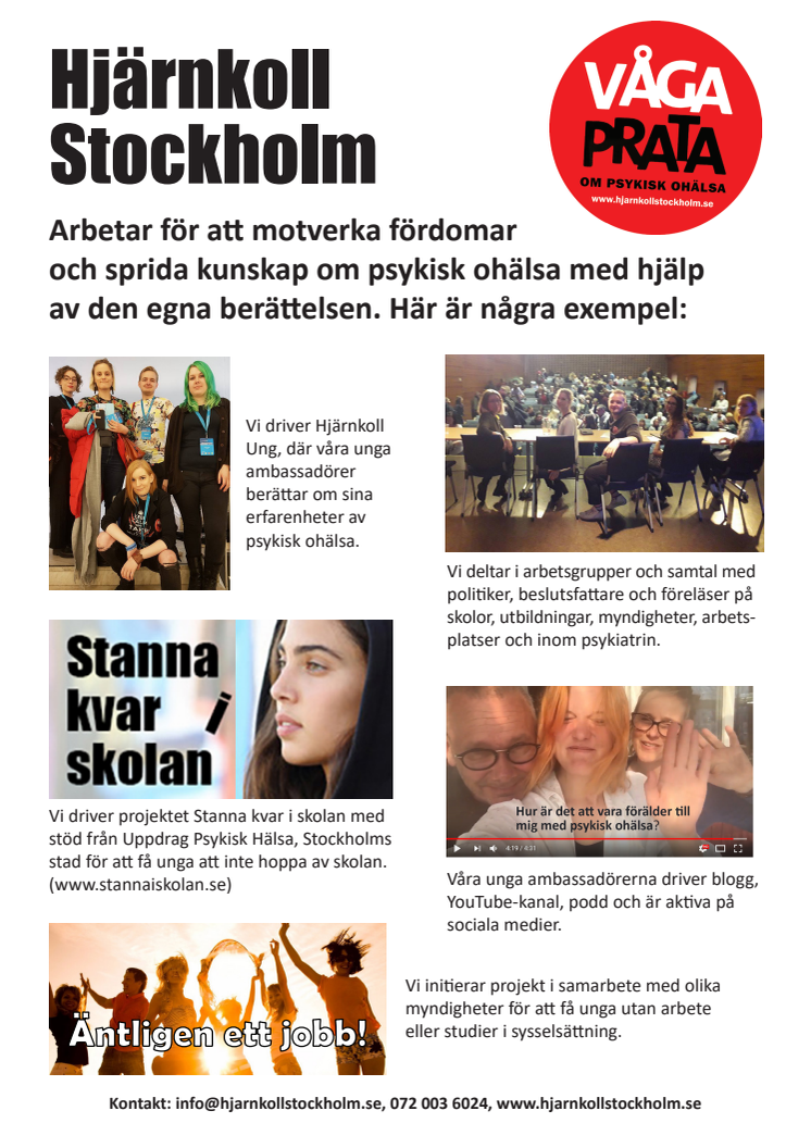 Hjärnkoll Stockholm Information 