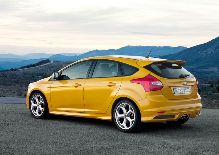 Ford Focus ST, 5-dørs lanseres sommeren 2012