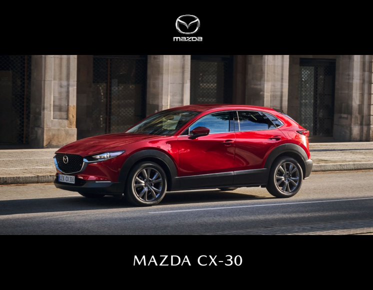 Prisliste og brochure Mazda CX-30