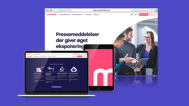 Mynewsdesk – New visual identity