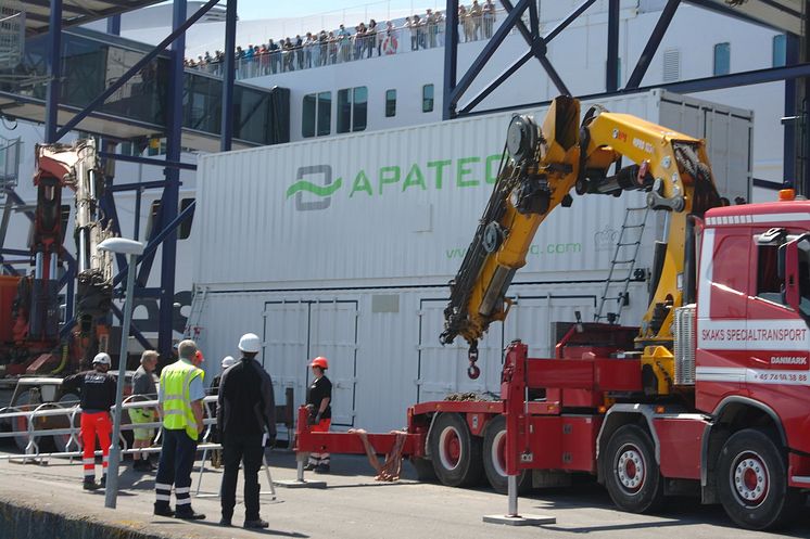 APATEQ_MarinePaq installation for Scandlines