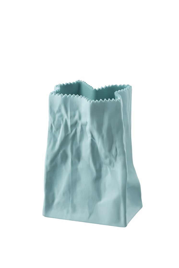 ROS_Paperbag_Vase_Mint_14_cm