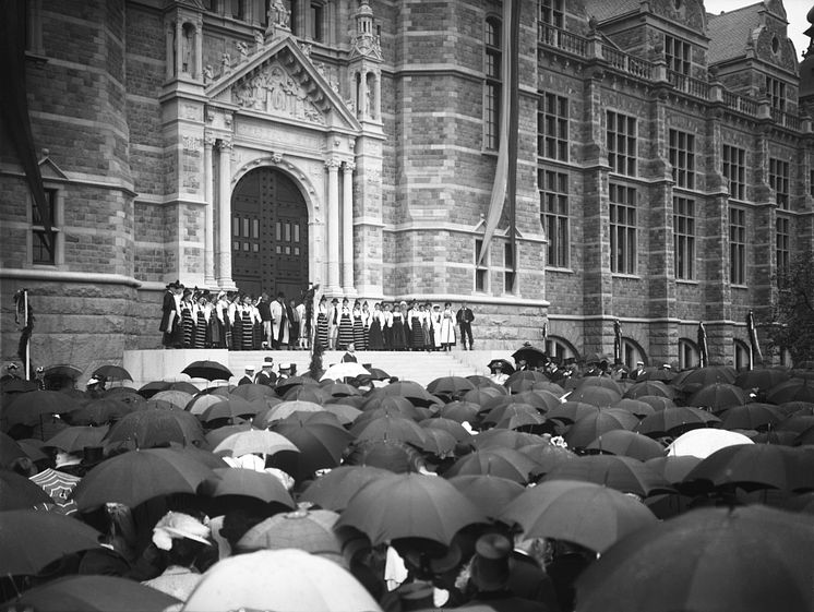 Invigningen av Nordiska museet 1907