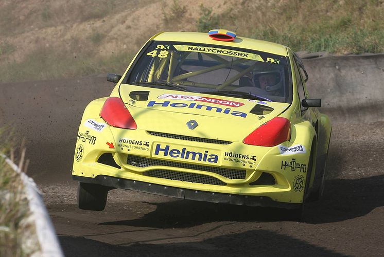 Lukas Walfridson och Helmia Motorsport till Rallyx