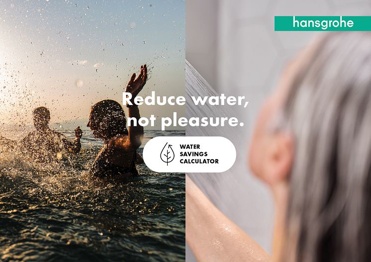 hansgrohe #InTouchWithOurPlanet kampagne