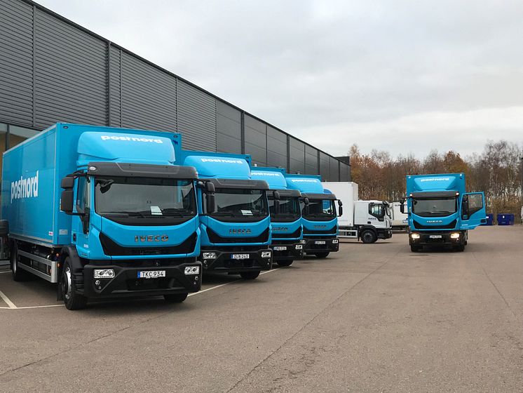 IVECO Eurocargo på väg till PostNord