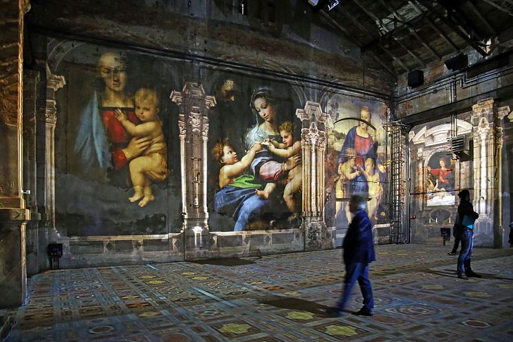 Blick in die Ausstellung „Leonardo da Vinci- Raffael- Michelangelo. Giganten der Renaissance“ (3)