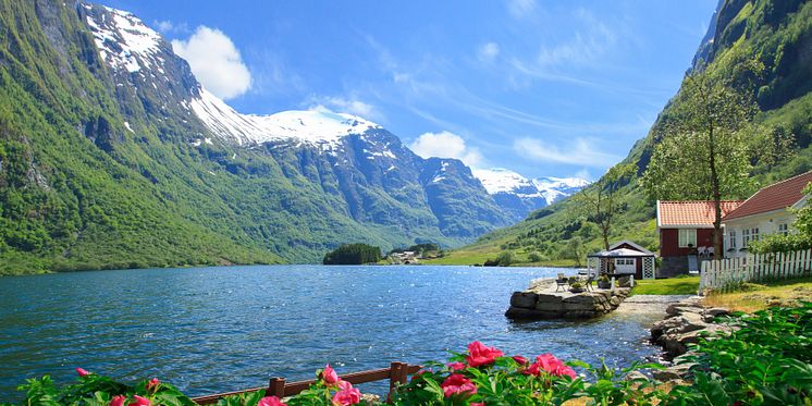 Gudvangen in Nærøyfjord