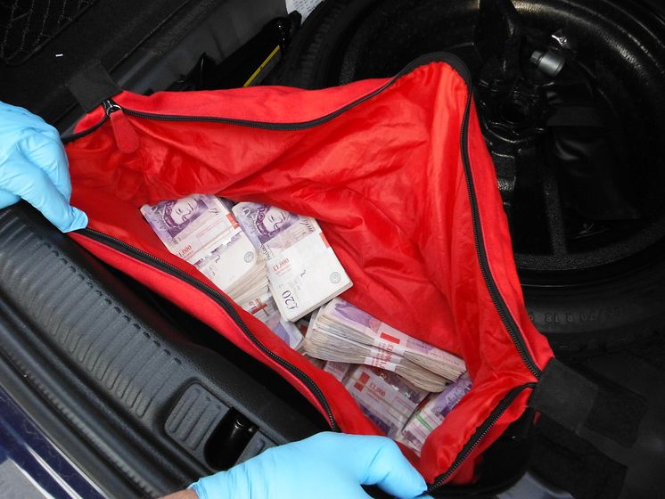 cash seized from £26m money laundering gang 2