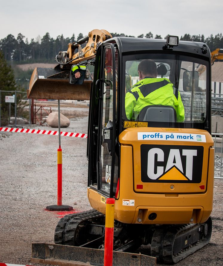 Cat Operator Challenge 2019, Bålsta, minigrävare