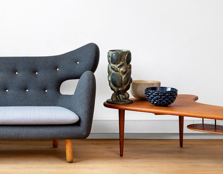 Finn Juhl's sofa from 1939, which until now had been considered lost