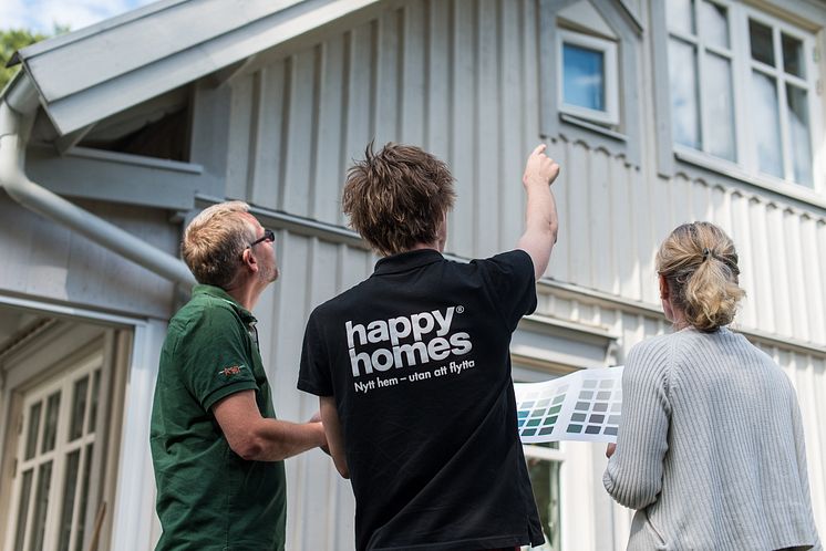 Happy Homes är ute på Hushälsa-besök