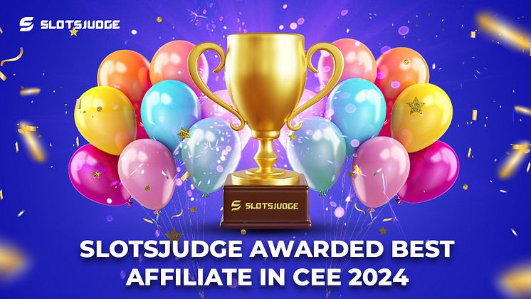 Slotsjudge Awarded Best Affiliate in CEE 2024 2