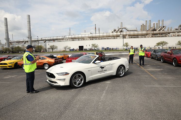 Ford Mustang nummer 10 millioner 2018