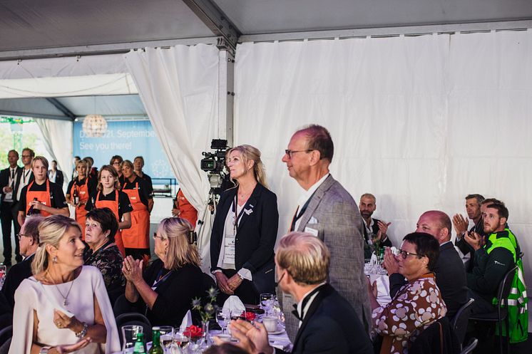 Ann-Sofie Ankarcrona & Dick Höglund, Banquet dinner 