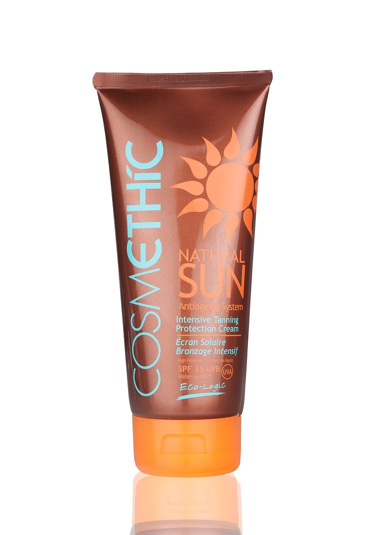 Cosmethíc Natural Sun Intensive Tanning Protection Cream Spf 35