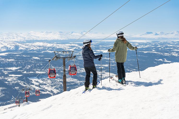SkiStar og Visual Art forbedrer fjellopplevelsen med digitale flater