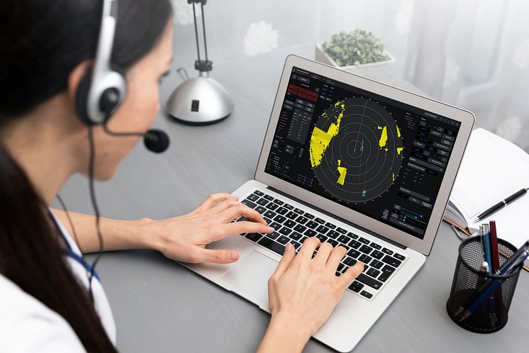 Kongsberg Digital’s new radar application enables instructors to facilitate online radar training for students