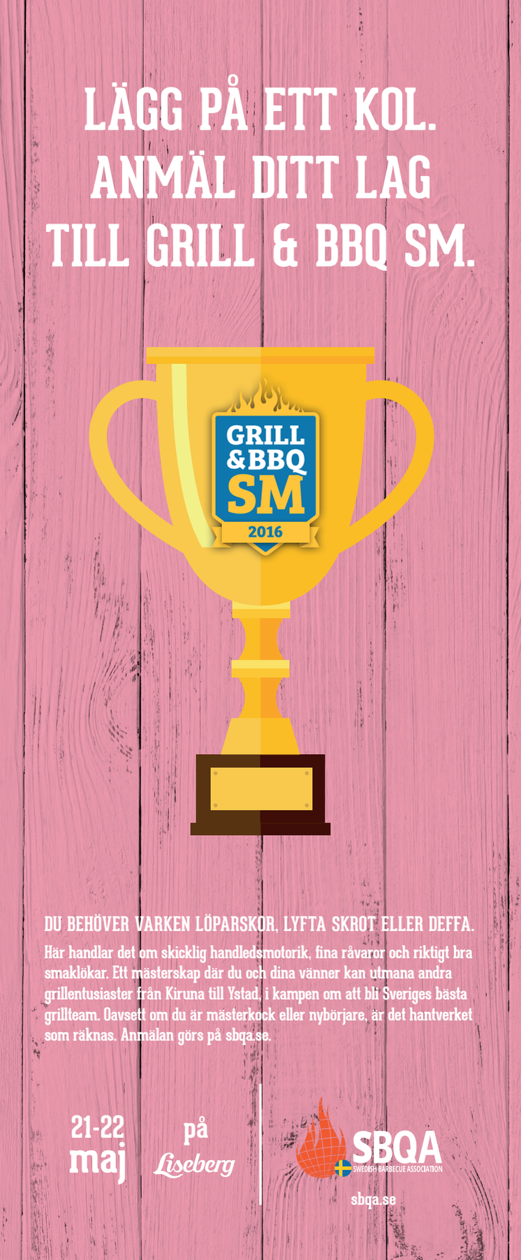 ​Avisita officiell bokningspartner för Grill & BBQ SM 2016