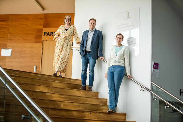 Greta Wimander, Andreas Lind och Helena Stenberg