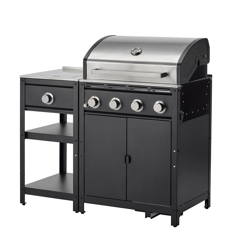 GRILLSKÄR kulgrill med skab:sidebrænder_1799 kr:1199 kr