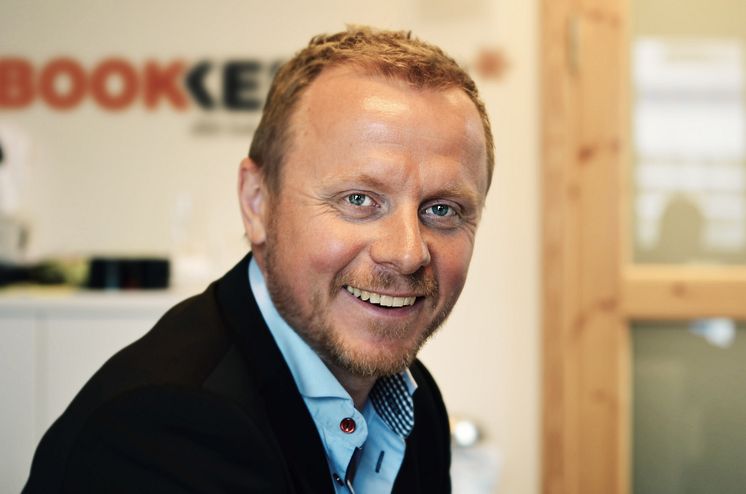 Eivind Norebø, administrerende direktør i Bookkeeper. 