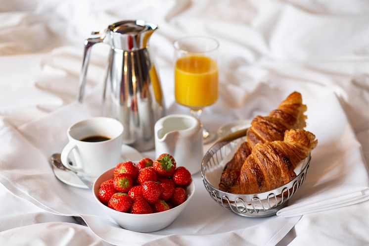 Bedroom Breakfast in bed landscape