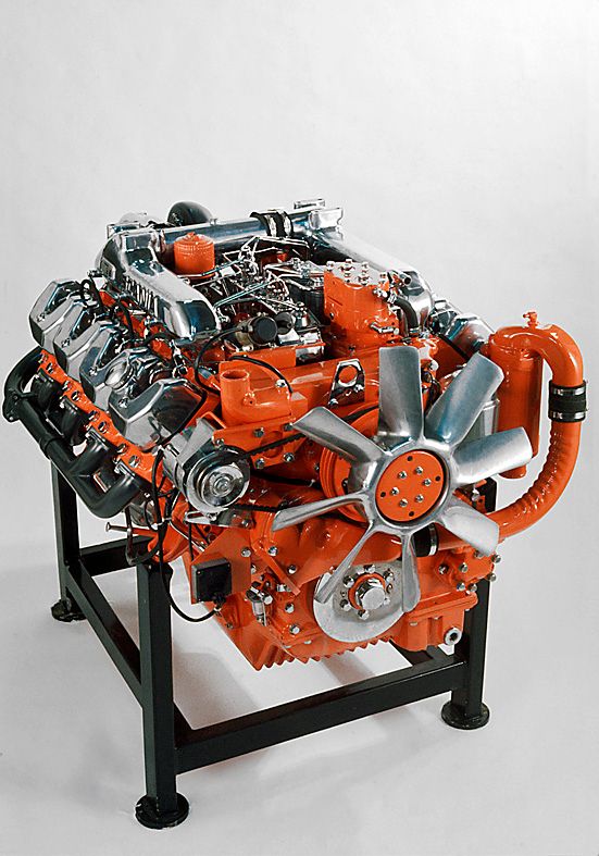 1972 entstand der erste V8-Motor von Scania für das Marinesegment