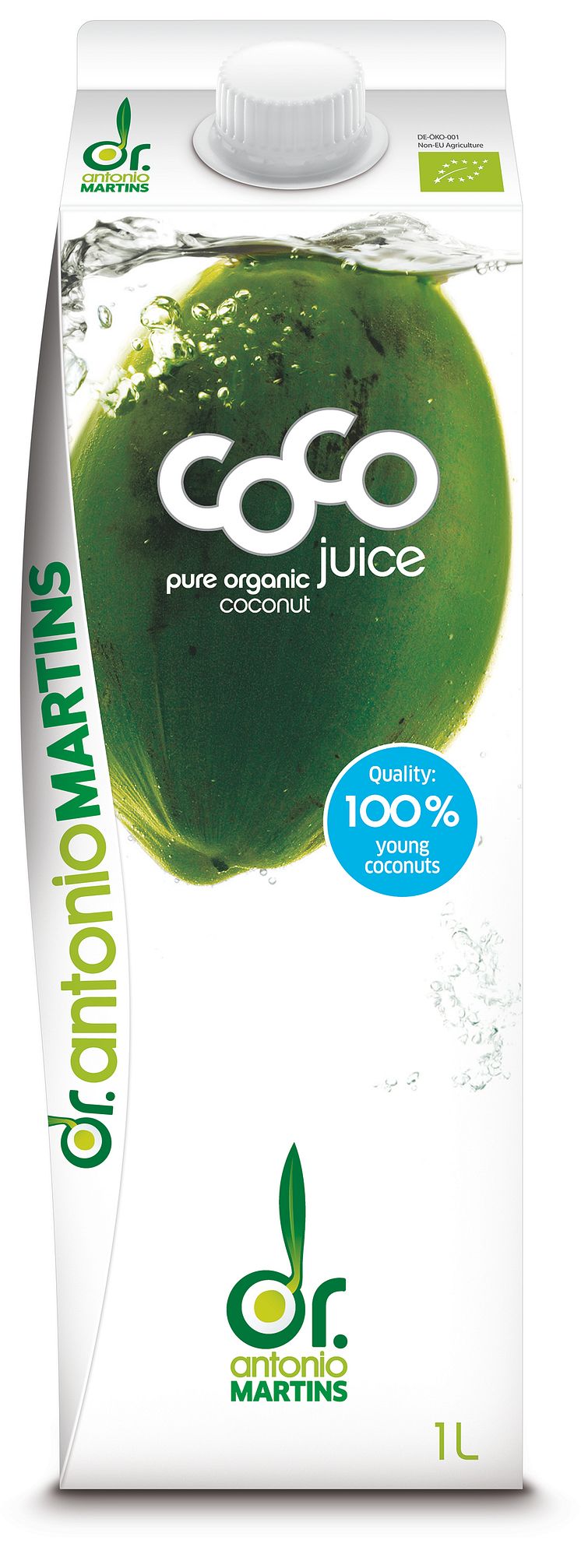 Dr. Martins Coco Juice naturell økologisk 1 liter
