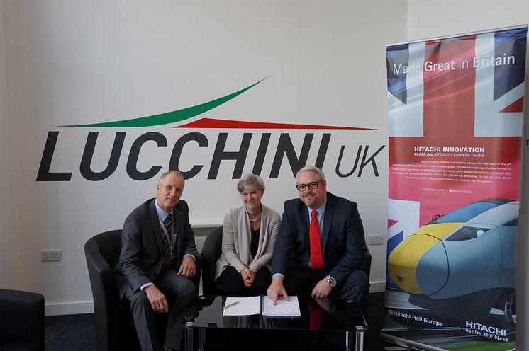 Lucchini UK to supply wheelsets for new Hitachi Rail Europe Class 800 and 801 trains