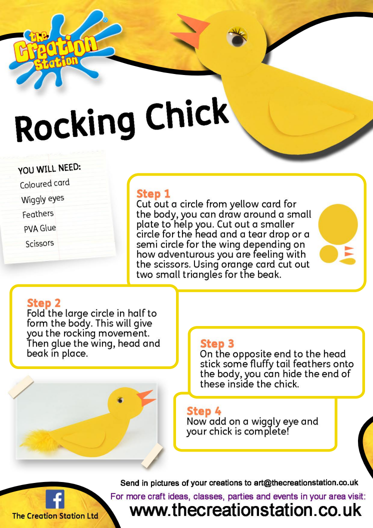 Create your own dancing chick
