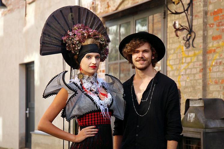 'Geisha' Kleid und dessen Designer Marco Stern