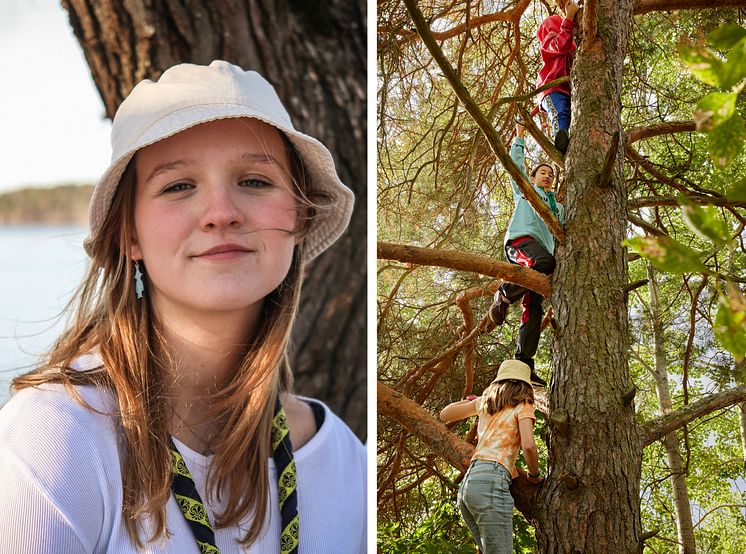 Foto vänster Linnea Wedelin, Foto höger Eva Edsjö