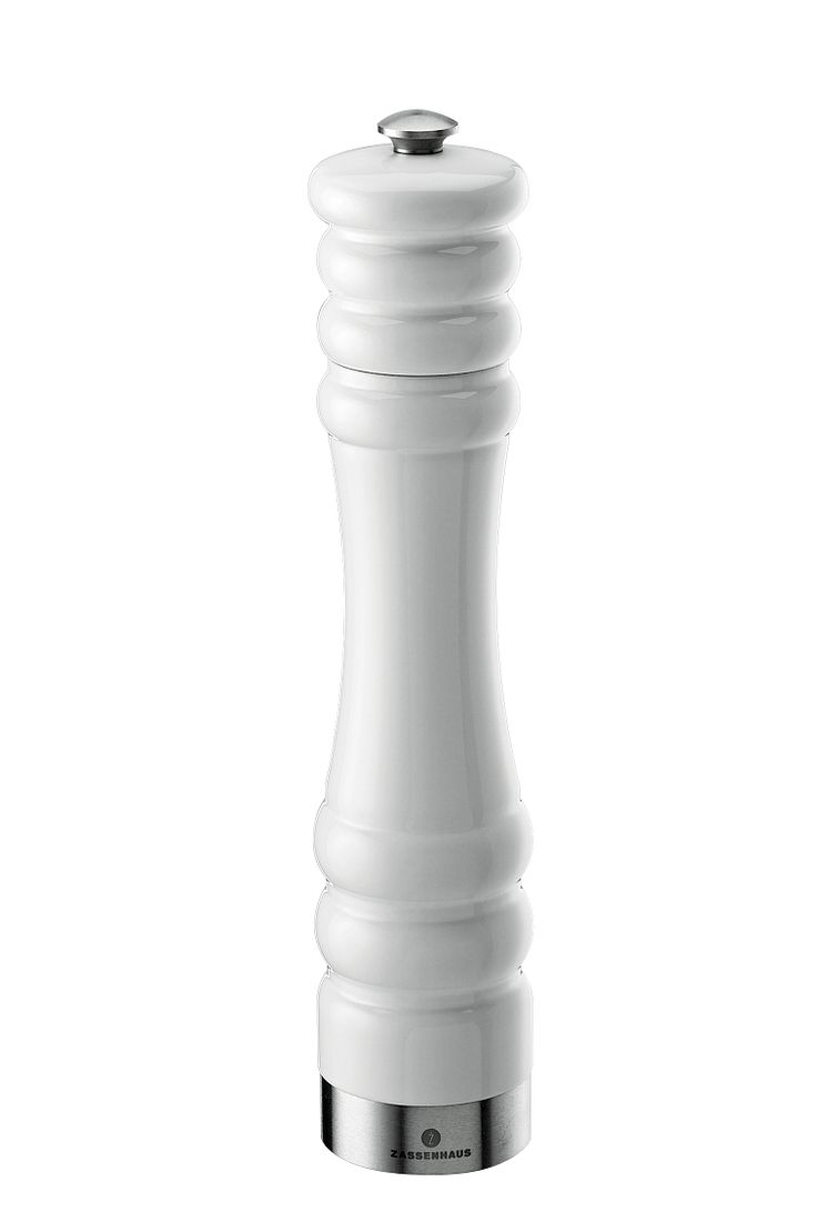 Zassenhaus - Pepparkvarn vit 25 cm