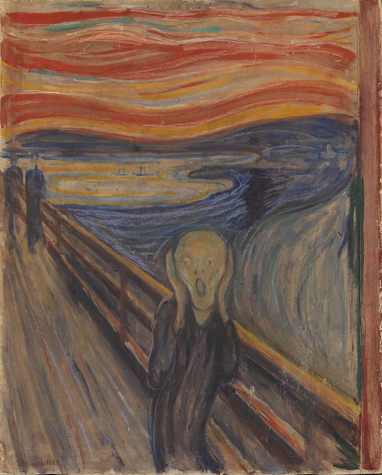 Livets dans. Edvard Munch: Skrik, 1893